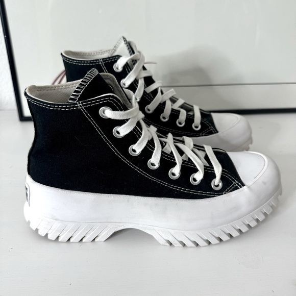 Converse Chuck Taylor All Star Lugged 2.0 High Top Black Canvas Size 7 - Picture 16 of 16